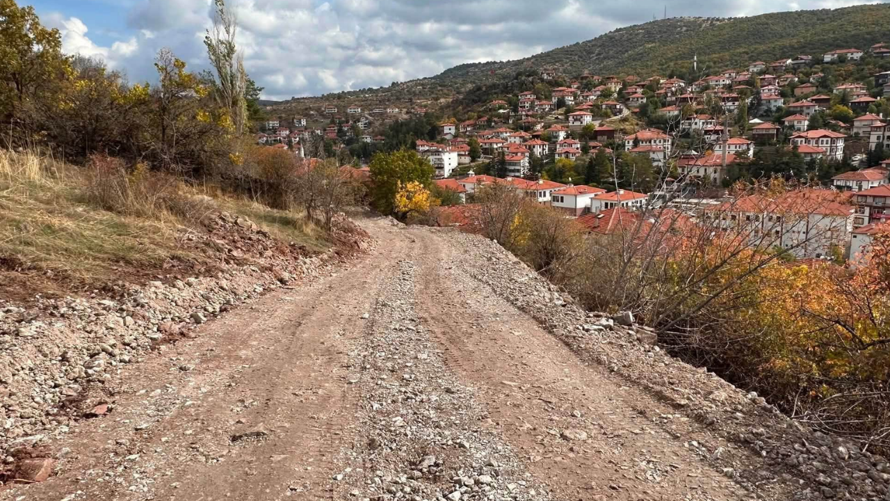 Çamlıdere’de Körler-Yayalar arasına alternatif yol yapılıyor
