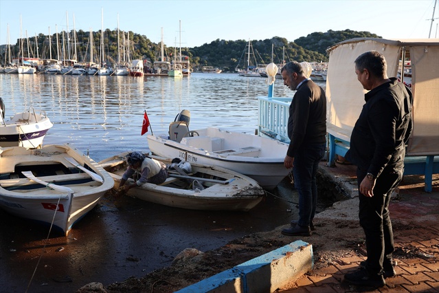 KUTSO Başkanı Özen, Kekova'daki selzedelere geçmiş olsun dileklerini iletti
