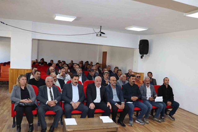 Tercan'da Ekim ayı birlik meclisi Kaymakam Duman başkanlığında toplandı