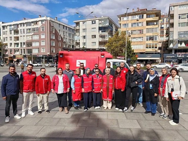 Çorlu'da Trakya personeline afet yönetimi eğitimi Türk Kızılay tarafından verildi
