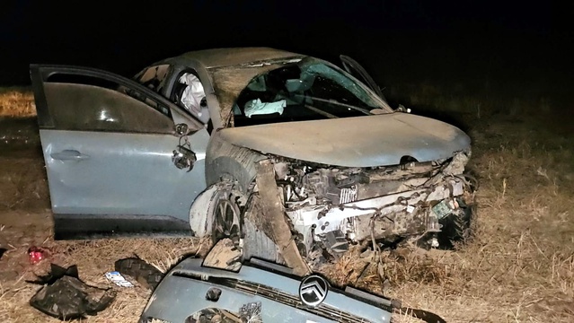 Edirne'de otomobil takla atıp tarlaya girdi, 9 kaçak göçmen yaralandı