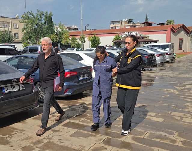 Adana Sarıçam'da 10 bin lira ve çeyrek altın çalan kadın zanlı kamerayla tutuklandı