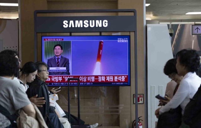 Kuzey Kore'den Japon Denizi'ne balistik füze fırlatma