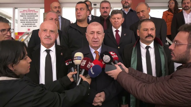 Ümit Özdağ'ın davasında mahkeme tehdidi hakaret saydı, 4 Kasım'a erteledi