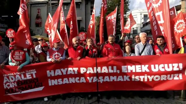 DİSK Başkanı Çerkezoğlu, 2027 bütçesinde faize kaynak var, işçiye yok dedi