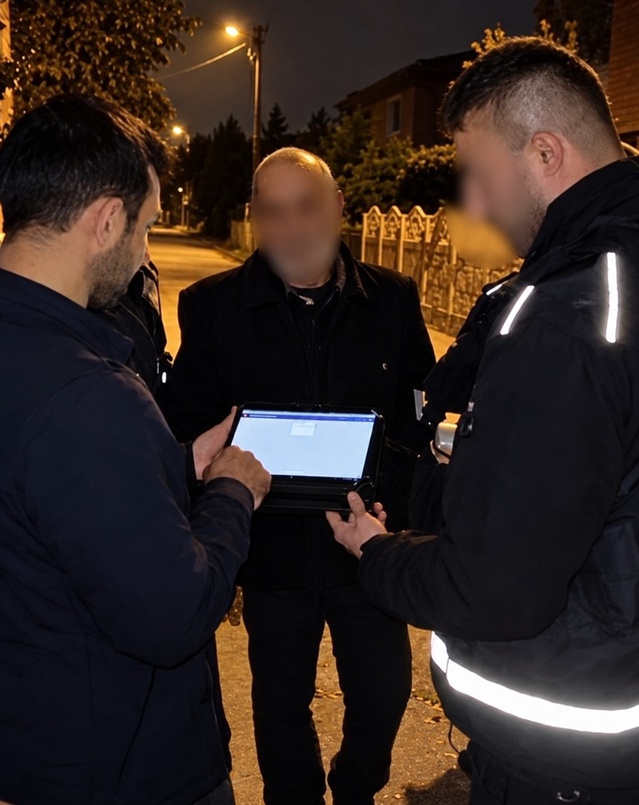 Emekli maaşının izini süren polis, 14 yıllık firariyi Düzce'de saklandığı evde yakaladı