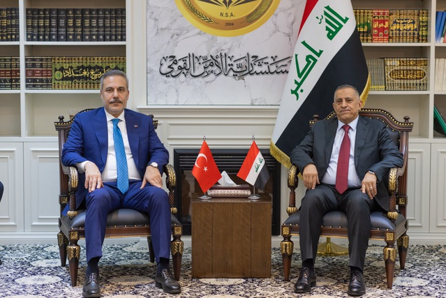 Dışişleri Bakanı Fidan, Bağdat'ta Irak Ulusal Güvenlik Müsteşarı Abbudi ile görüştü