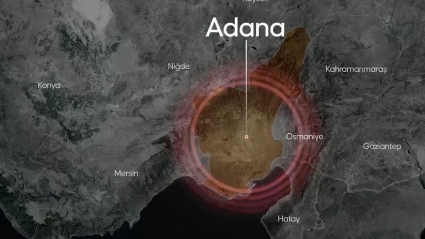 Adana ile Osmaniye'de 4,8, 4,9 ve 5,2 büyüklüğünde üç deprem meydana geldi