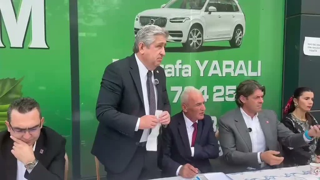 YENİ Partili Çan, Ayvacık'ta fındık üreticilerinin TMO ve 2B tepkisini dile getirdi