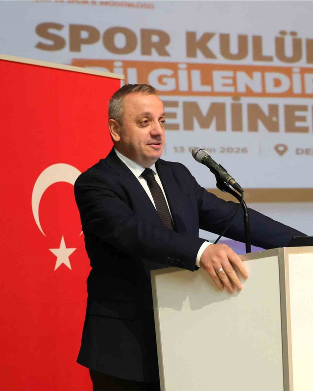 Denizli'de spor kulüplerine ilk bilgilendirme semineri Bakanlık katılımıyla yapıldı