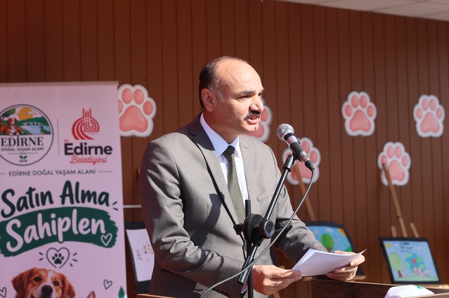 Edirne Süloğlu'nda sahipsiz hayvanlar için yaşam alanı açıldı, 1186 hayvan barınıyor