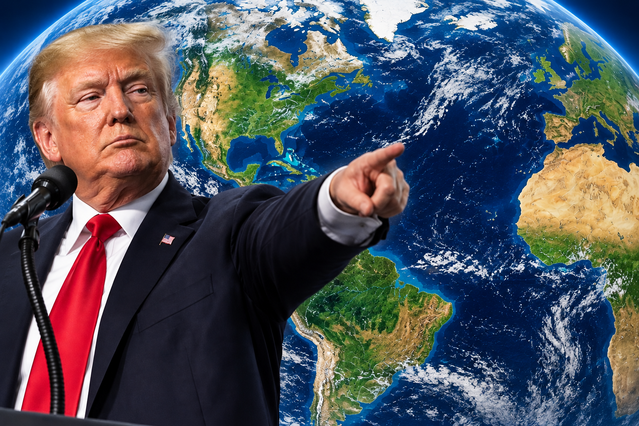 Trump'tan gözünü bu sefer de Atlas ve Pasifik okyanuslarına dikti! İsimlerini değiştirecek