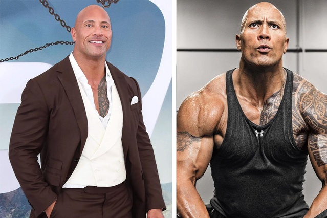 Dwayne Johnson eridi bitti! 22 kilo verince tanınmaz hale geldi