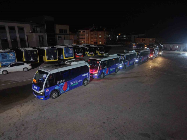 Karabük Belediyesi otobüslerini COP31 ulaşım hizmeti için Antalya'ya gönderdi