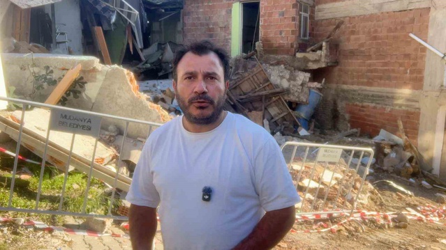 Mudanya'da Mevlüt Gevrek'in yıkılan evinden 1 milyon liralık malzeme çöpe atıldı