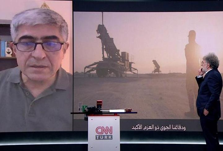 Riyad'a yoğun saldırı! Canlı yayında yaşananları anlattı