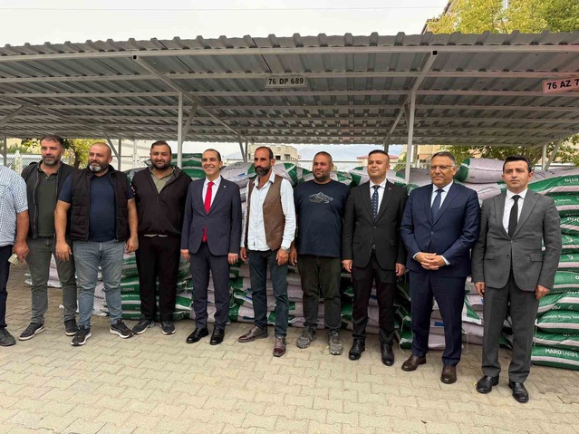 Iğdır’da sertifikalı buğday tohumu dağıtımı gerçekleştirildi