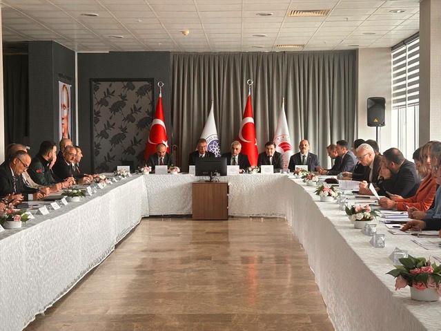 Meriç-Ergene Havzası Su Kurulu Tekirdağ'da içme suyu ve taşkın planlarını görüştü