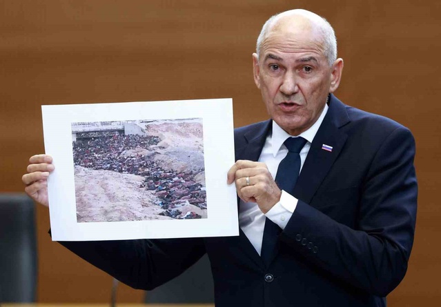 Slovenya Başbakanı Jansa, Gazze fotoğrafını Sudan diye gösterince özür çağrısı yapıldı