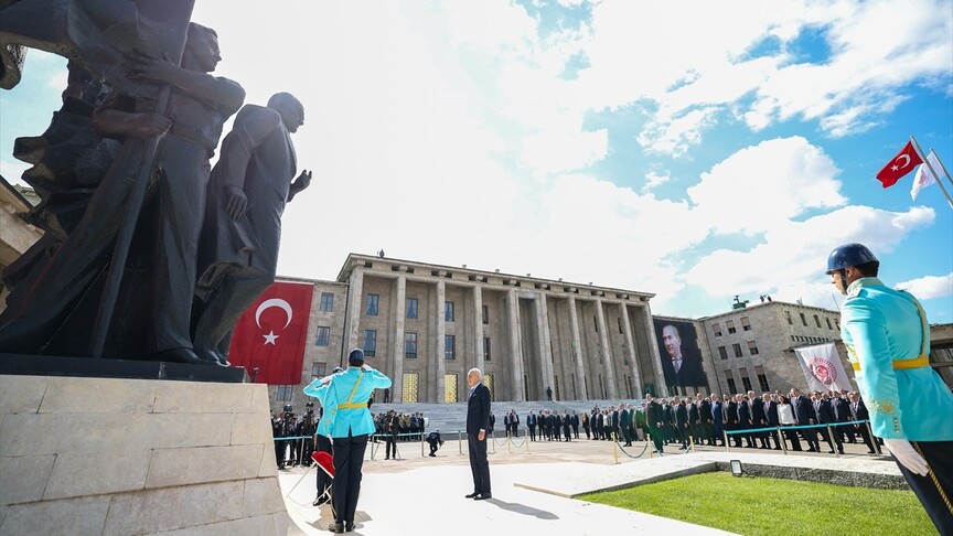 TBMM'de 28. Dönem 5. Yasama Yılı açılışı dolayısıyla tören düzenlendi
