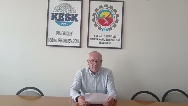 ESM Samsun Şube Başkanı Kebapçı, Soma'da 5 işçinin ölümünü sınıf cinayeti saydı