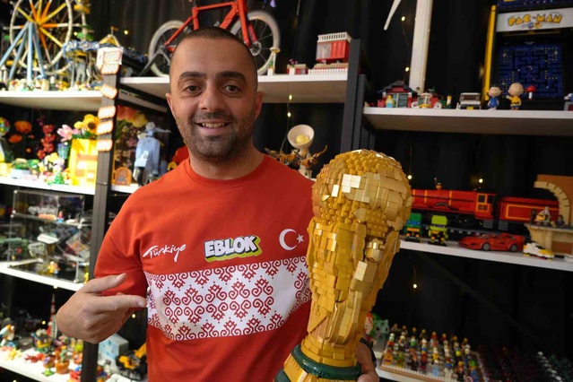 Samsun'da sağlık çalışanı Erdi Erol, 3 milyon TL'yi aşan lego koleksiyonu oluşturdu