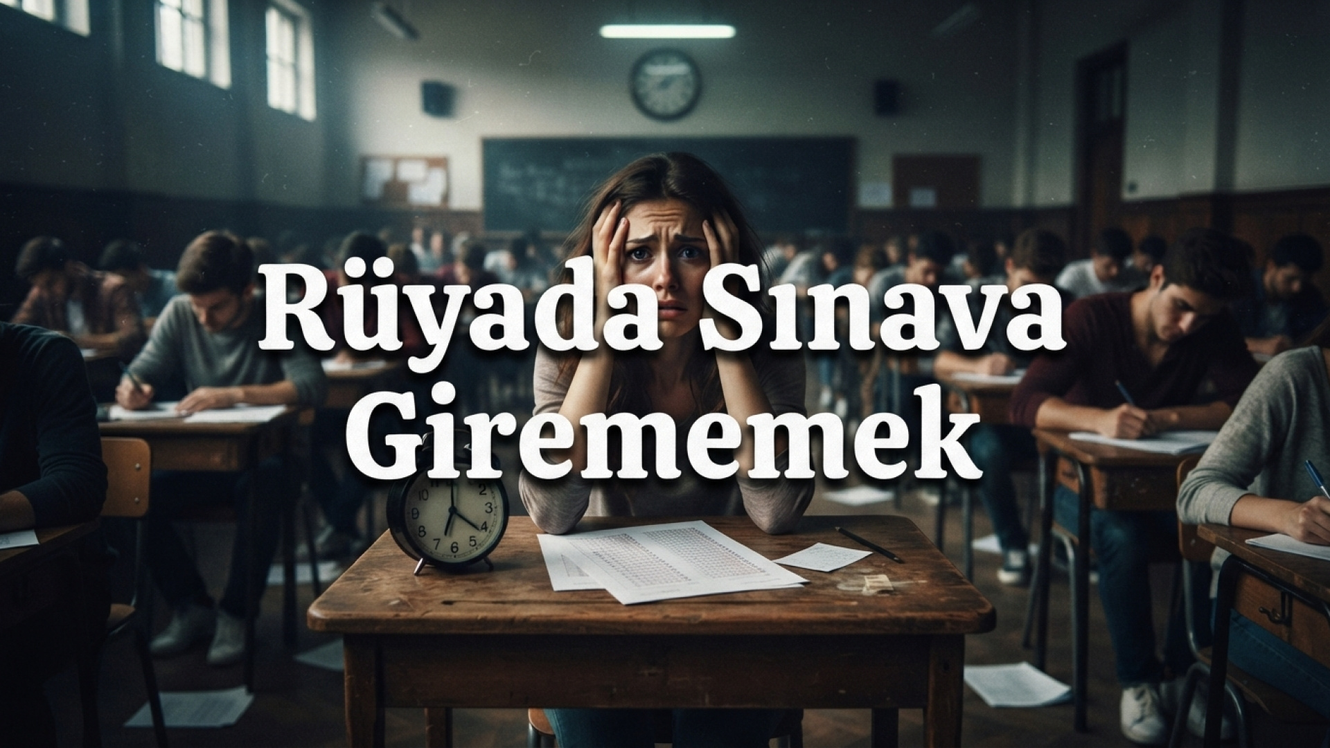 Rüyada sınava girememek ne anlama gelir?