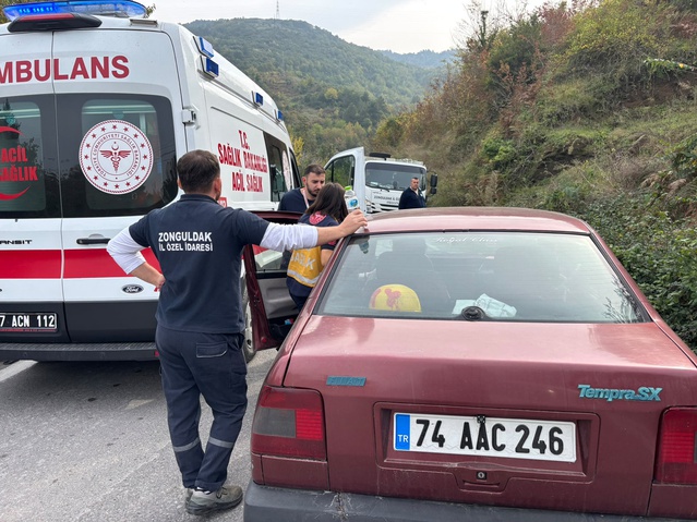Baş ağrısı çeken Oktay Çakır, Zonguldak'ta Özel İdare personelince baygın bulundu