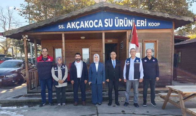 Düzce Tarım ve Orman Müdürü Uzun, Akçakoca'da balıkçılarla buluştu