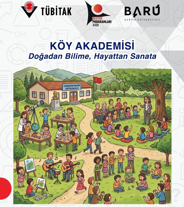 Bartın Üniversitesinin Köy Akademisi projesi Gürgenpınarı Ortaokulunda başlıyor
