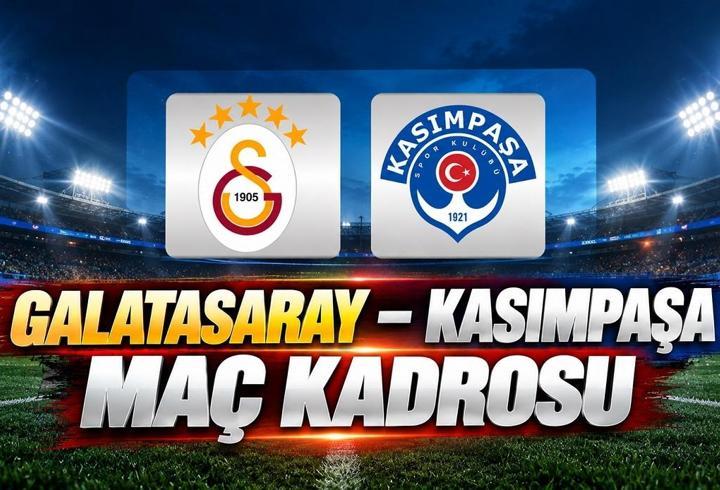 GALATASARAY – KASIMPAŞA MAÇ KADROSU/MUHTEMEL 11 | Galatasaray Kasımpaşa maçı ne zaman, saat kaçta, hangi kanalda? Galatasaray Kasımpaşa hakemi kim?