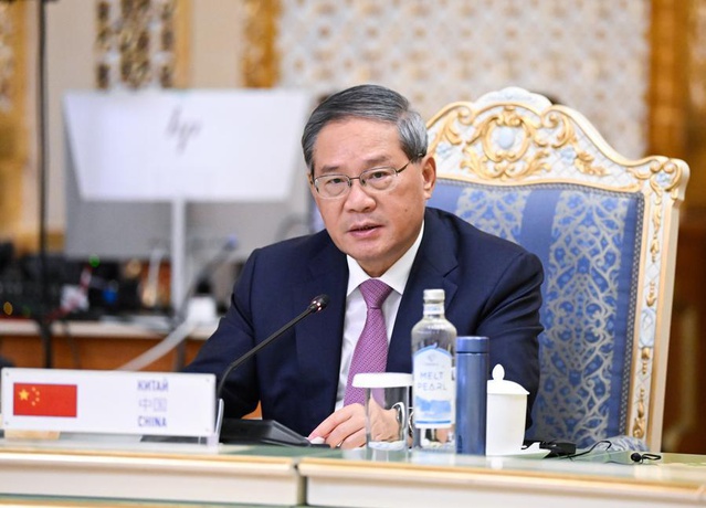 Li Qiang, ŞİÖ'de 1.000 sağlık çalışanına eğitim desteği vereceğini açıkladı