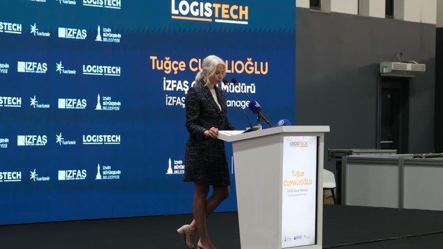 LOGISTECH İzmir'de başladı, Ticaret Bakanlığı yetkilisi 13 destek kalemini anlattı