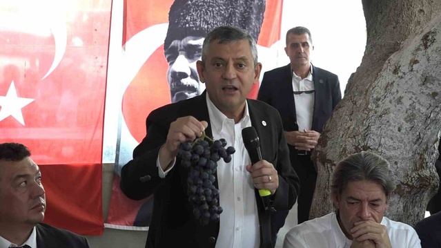 Özgür Özel Bursa'da çiftçilere Bursa'dan tarım bakanı çıkaracağı sözünü verdi