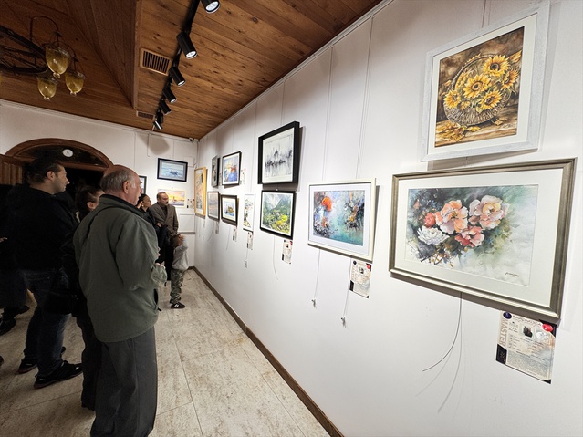 Düzce Akçakoca'da Suluboya Festivali'ne 81 ressam katıldı, 57 sanatçı eser sergiledi