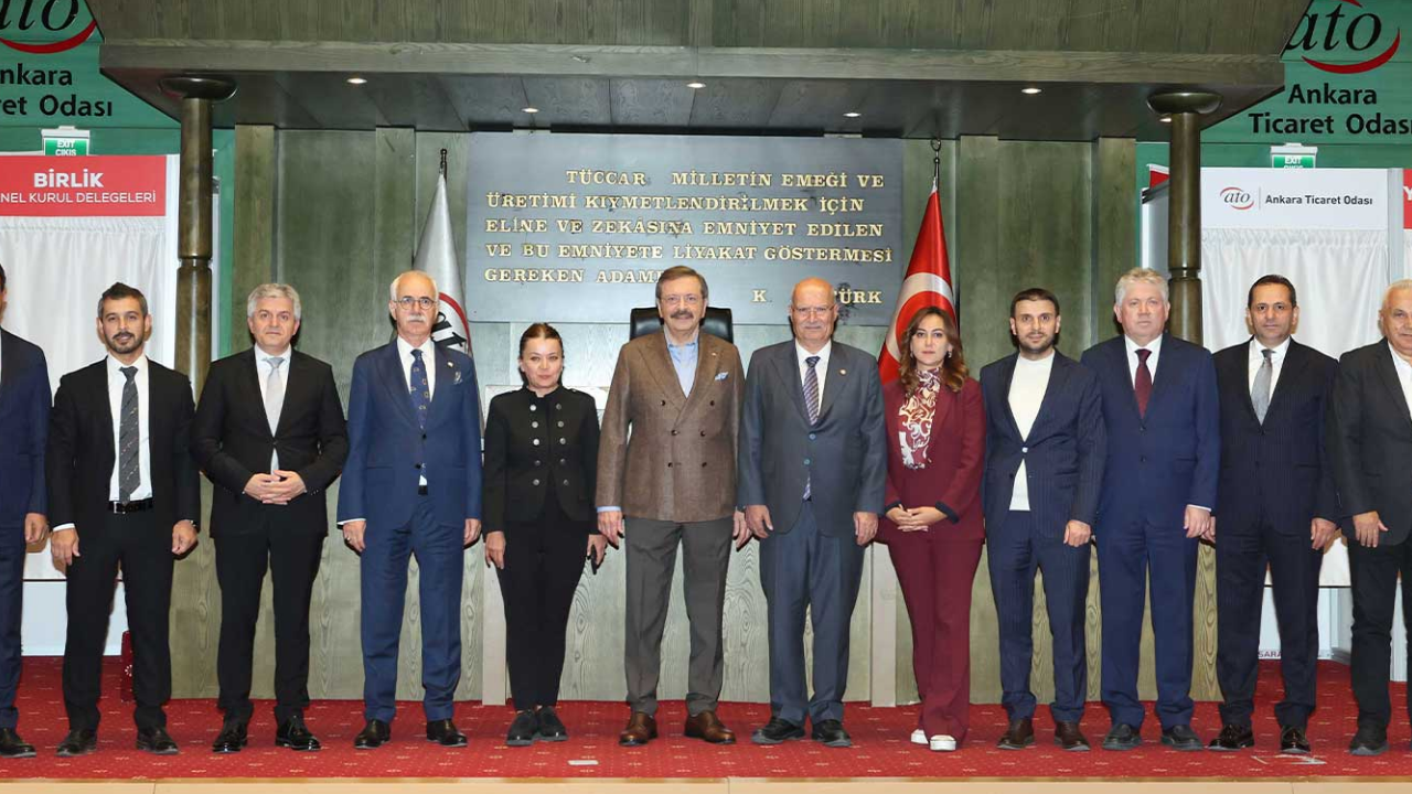 ATO’da Baran yeniden başkan: Yönetimde ilk kez iki kadın