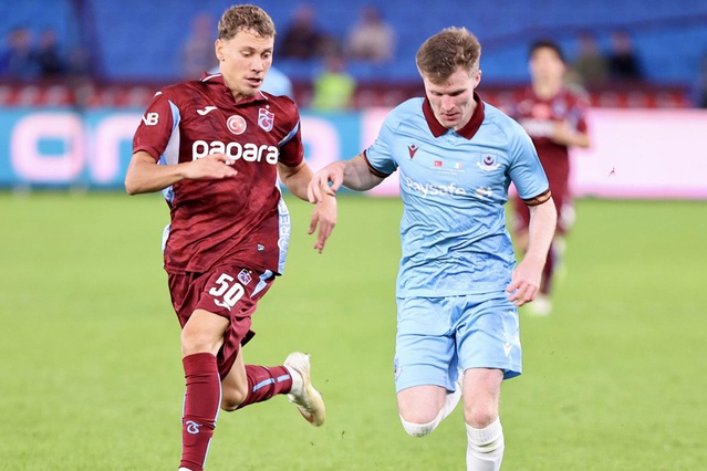Trabzonspor'dan tatsız prova