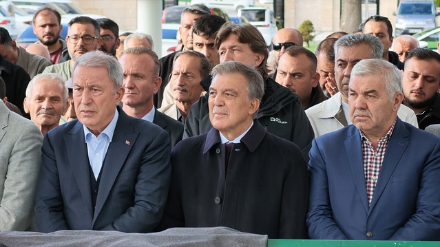 Abdullah Gül'ün acı günü! Amcası Mustafa Gül son yolculuğuna uğurlandı