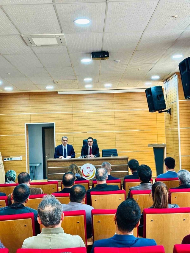 Adıyaman Sincik'te eğitim toplantısı Kaymakam Yıldız başkanlığında yapıldı