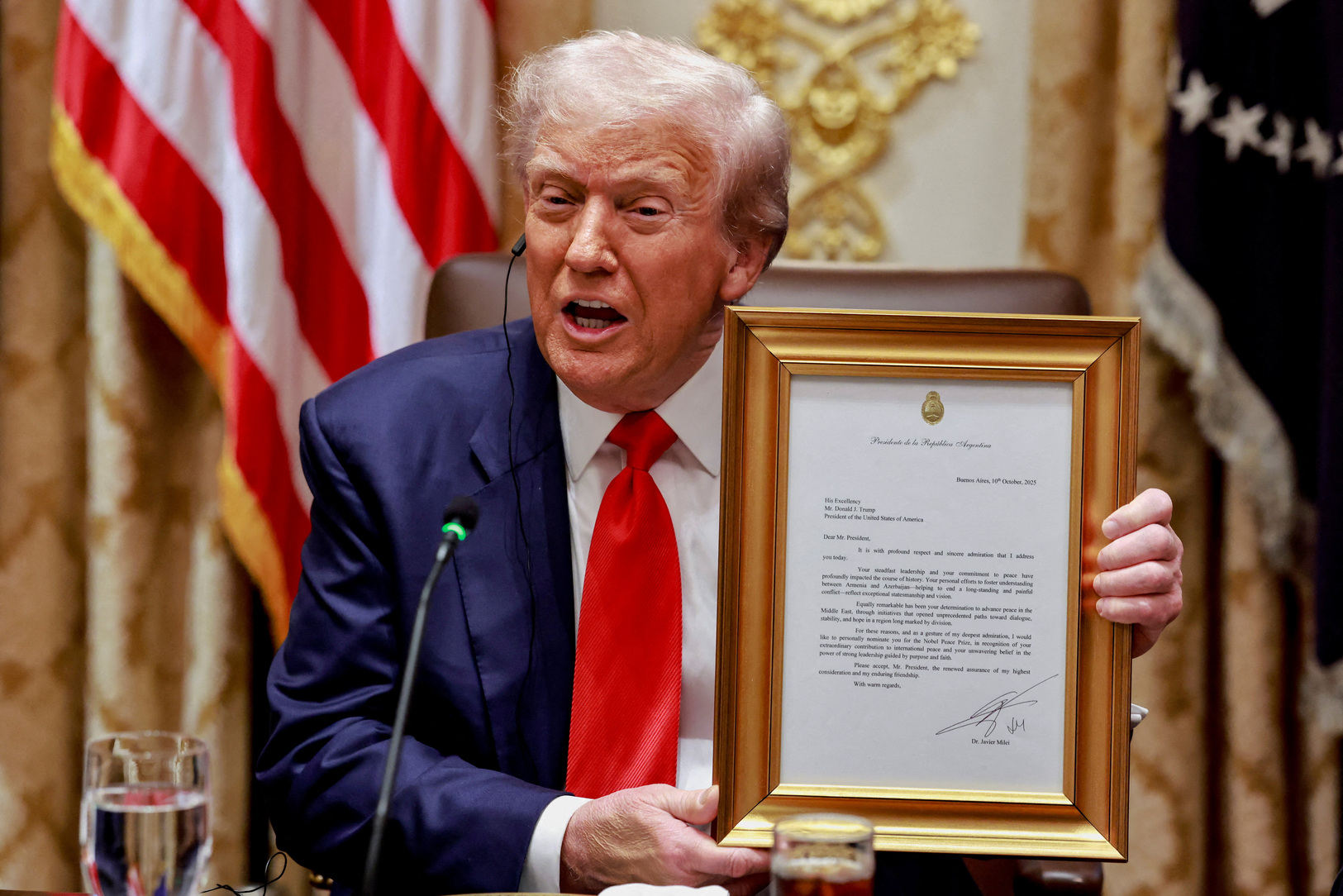Nobel polemiği | Barış Ödülü'nün sahibi espri yaptı, Trump tepki gösterdi. "Adını bile duymadım"