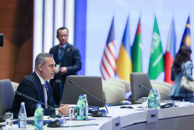 Fidan CICA'da İsrail'e tepki gösterdi: Filistin'in hakları desteklenmeli