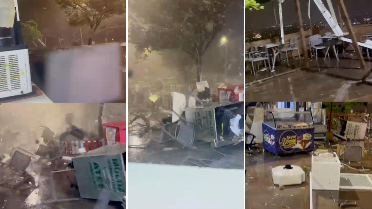 Antalya'da hortum faciası: 4 kişinin öldüğü hortum böyle gelmiş