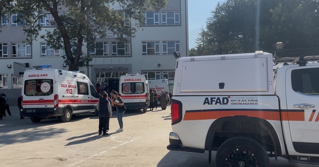 Bursa Kestel'de okulda gaz paniği: Öğrenciler tedbir amaçlı hastaneye sevk edildi