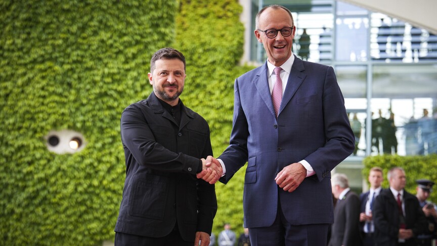 Ukrayna Devlet Başkanı Zelenskiy: Ukrayna ve Almanya arasında önemli anlaşmalar olacak