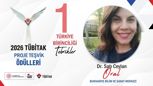 Burhaniye Bilim ve Sanat Merkezi TÜBİTAK'tan 100 bin TL'lik birincilik ödülü kazandı