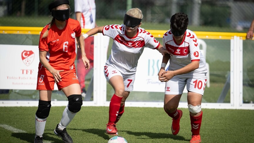 Görme Engelli Kadın Milli Futbol Takımı namağlup Avrupa şampiyonu oldu