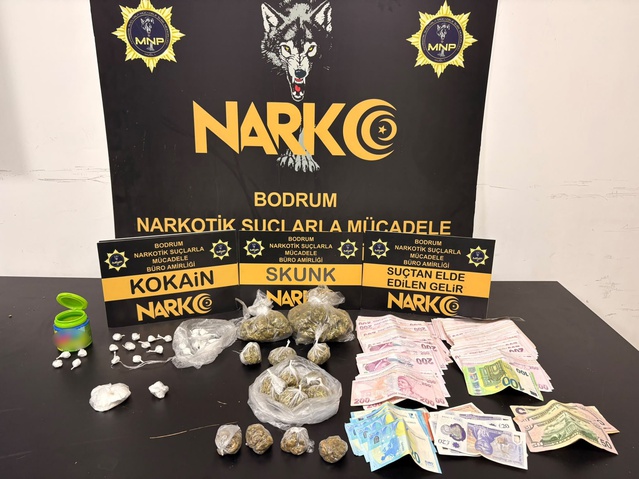 Muğla Bodrum'da uyuşturucu operasyonunda 132 gram skunk bulundu, 2 şüpheli tutuklandı
