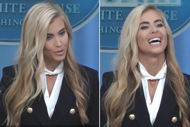 Trump'ın yeni sözcüsü ilk gününde fena pot kırdı