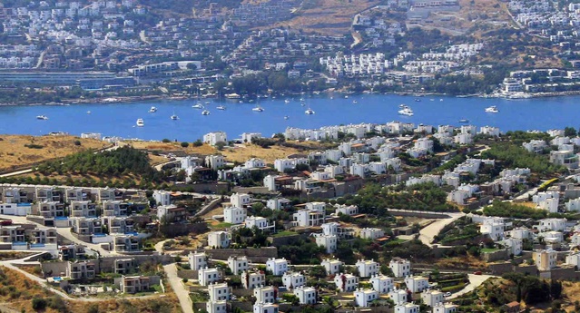 Muğla'da konut satışları Ekim'de 1952'ye yükselirken yabancılara konut satışı 46 oldu