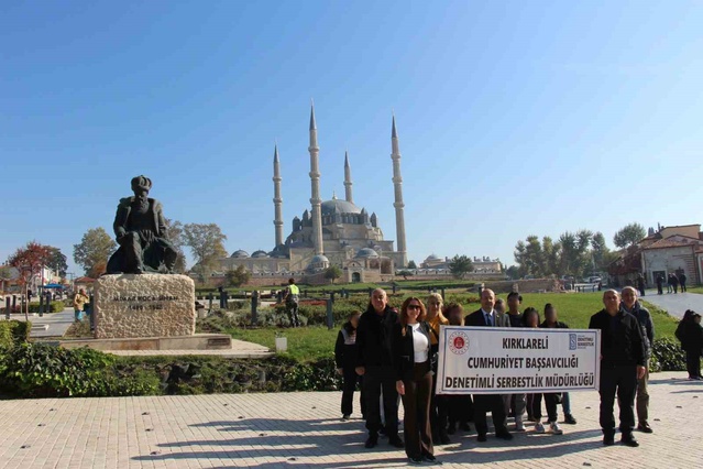 Kırklareli Denetimli Serbestlik, kadın yükümlüler için Edirne'ye gezi düzenledi